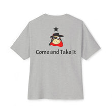 Load image into Gallery viewer, MatadorTilla Come and Take it - Playful Oversized Tee for Fun Times, Casual Wear, Everyday Comfort, Unisex Style