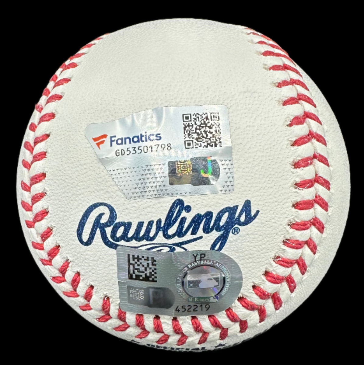 Corey Seager signed official Major League Baseball – B Run