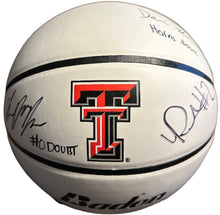 Load image into Gallery viewer, Darrion Williams, Chance McMillian & Pop Isaacs signed basketballs
