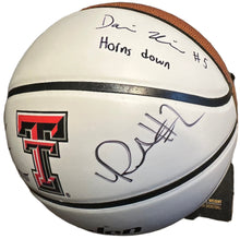Load image into Gallery viewer, Darrion Williams, Chance McMillian & Pop Isaacs signed basketballs