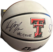 Load image into Gallery viewer, Darrion Williams, Chance McMillian & Pop Isaacs signed basketballs