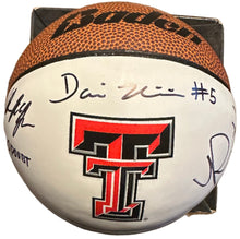 Load image into Gallery viewer, Darrion Williams, Chance McMillian & Pop Isaacs signed basketballs