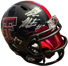 Load image into Gallery viewer, Behren Morton Autographed Texas Tech Mini Helmet