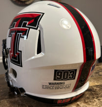 Load image into Gallery viewer, Patrick Mahomes signed Texas Tech replica helmet