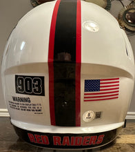 Load image into Gallery viewer, Patrick Mahomes signed Texas Tech replica helmet