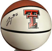 Load image into Gallery viewer, Basketball with a logo and signature