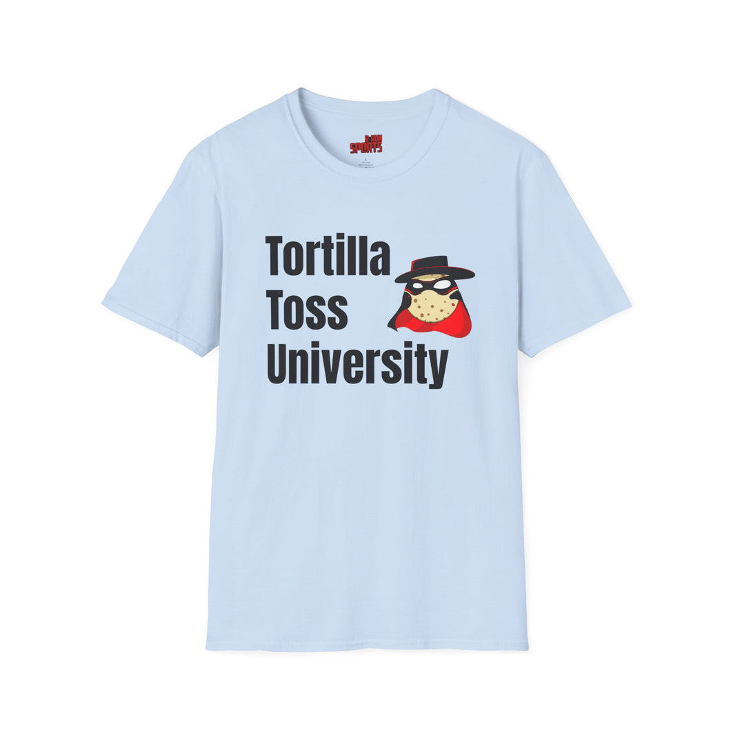 MatadorTilla TTU - T-Shirt with Humorous Design, Unisex Shirt for Casual Wear, Perfect for College Events, Fun Party Tee