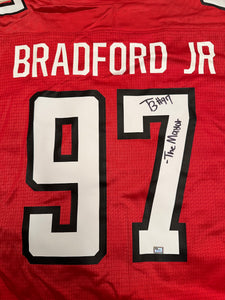 Tony Bradford Jr Signed Jerseys
