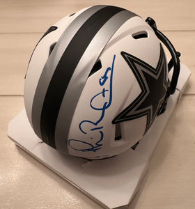 Michael “Playmaker” Irvin signed Dallas Cowboys mini helmet
