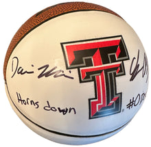 Load image into Gallery viewer, Darrion Williams &amp; Chance McMillian signed basketballs
