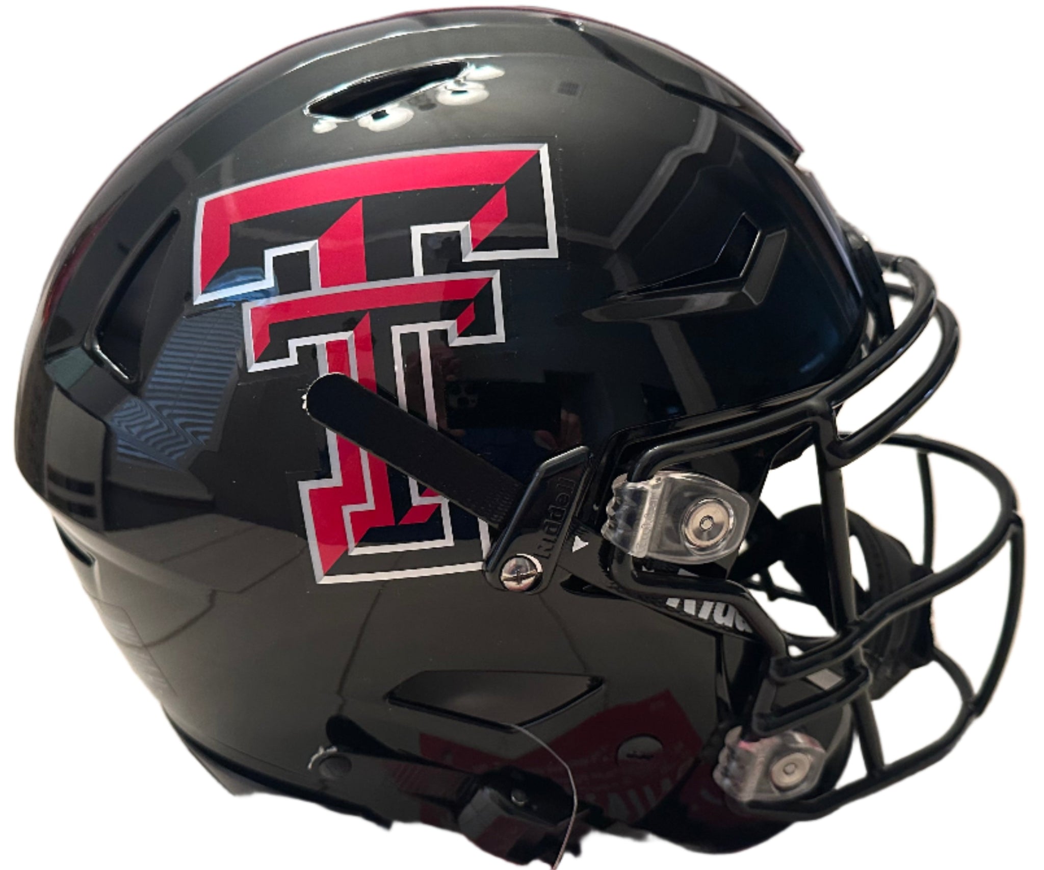 Texas Tech Riddell Authentic SpeedFlex Football Helmet – B Run Sports Texas Tech Riddell Authentic SpeedFlex Football Helmet – B Run Sports