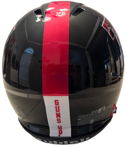 Texas Tech Riddell Authentic Speed Football Helmet