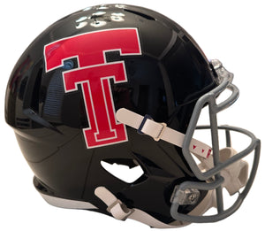 Texas Tech Riddell Replica Speed Football Helmet