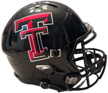 Load image into Gallery viewer, Texas Tech Riddell Replica Speed Football Helmet
