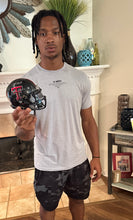 Load image into Gallery viewer, Micah Hudson Autographed Riddell Texas Tech Mini Helmet
