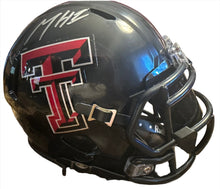 Load image into Gallery viewer, Micah Hudson Autographed Riddell Texas Tech Mini Helmet
