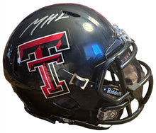 Load image into Gallery viewer, Micah Hudson Autographed Riddell Texas Tech Mini Helmet
