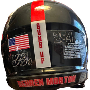 Behren Morton Autographed Texas Tech Mini Helmet