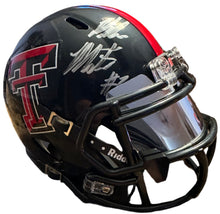 Load image into Gallery viewer, Behren Morton Autographed Texas Tech Mini Helmet
