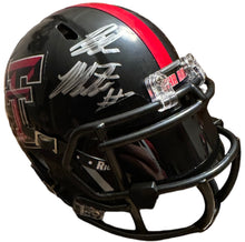 Load image into Gallery viewer, Behren Morton Autographed Texas Tech Mini Helmet
