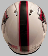 Load image into Gallery viewer, Tahj Brooks signed Texas Tech mini helmets - JSA
