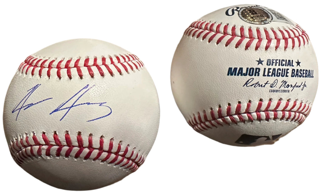 Jace Jung autographed baseball