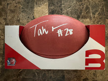Load image into Gallery viewer, Tahj Brooks signed Wilson NFL “The Duke” Football
