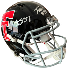 Load image into Gallery viewer, Tahj Brooks autographed full size helmet
