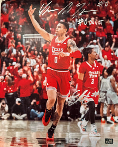 Dual signed “No Look 3” Photo