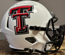 Load image into Gallery viewer, Patrick Mahomes signed Texas Tech replica helmet
